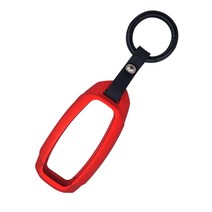 카포카 현대 코나 코나EV 하이브리드 17년식~ HH2타입 메탈 강화 스마트키케이스 키홀더, 무광레드