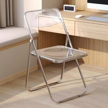 투명 접이식 아크릴 디자인 카페 의자 인테리어 체어