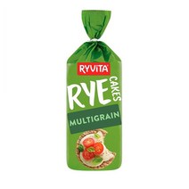 Ryvita 리비타 유럽 영국 멀티그레인 호밀 케이크 비스킷 쿠키 스낵 간식 120g 4팩, 4개