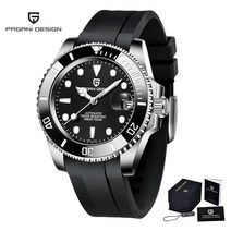 30대 남자시계 명품 럭셔리 쿼츠 시계 PAGANI DESIGN- 사파이어 유리 40mm 남성용 자동 기계식 m 방수 클래식 패션 NH35A 100