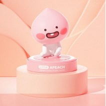 카카오프렌즈 차량용 스탠딩 디퓨저 자동차 방향제 귀여운 캐릭터 피규어 차꾸미기 인테리어, 어피치(핑크)