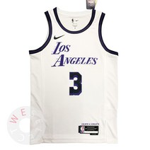NBA 2022-23 LA 레이커스 앤서니 데이비스 스윙맨 져지 유니폼 - 시티 에디션