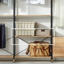 상도가구 모던하임 전용 추가 1단선반 2단서랍장 드레스룸가구, 월넛(CO), 모던하임 800 1단 추가선반