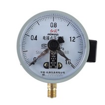 60mm 100mm 150mm 자기 보조 전기 접촉 압력 게이지 전기 접촉 압력, 0-0.4Mpa