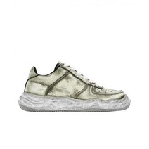 남성 스니커즈 메종 미하라 야스히로 웨인 OG 솔 브러쉬드 페이턴트 로우탑 화이트 Maison Mihara Yasuhiro Wayne Sole Brushed Patent Low-t