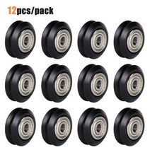 SIMAX3D 1224pcs CNC POM 플라스틱 휠 625zz Idler Pulley Gear 패시브 라운드V 슬롯 Perlin 바퀴 CR10 Ender 33 Pro, CHINA, 12pcs V-Slot Wheel