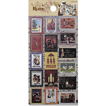 쁘띠팬시 빈티지 스탬프 2탄 DA5196, 혼합색상, 7개