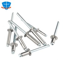 50pcs m3 m3.2 m4 m5 304 스테인레스 스틸 블라인드 리벳 팝 라운드 헤드 풀 장식 네일 소켓 방수 셀프 플, 01 M3 x 6mm_01 50Pcs