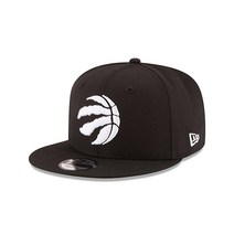 New Era 9Fifty 950 블랙 기본 스냅백 조절 가능한 모자
