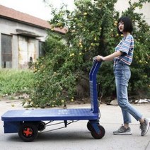 리어카 농업용 핸드 무거운 전동운반c카트럭트럭트럭트럭타일접이식승강기운반차초과, 11 공업용 110x60cm650와트엔진
