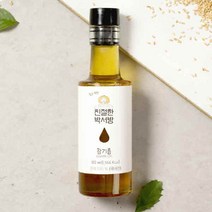 [친절한박서방] 청년농부가 직접 짠 100％ 국산 참기름 180ml