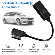 자동차 전자제품 AMI MMI 3G/2G Aux 블루투스 호환 어댑터 자동 오디오 케이블 Audi Q5 A5 A7 R7 S5 Q7 A6 L A8L2008 - 2012, 1개