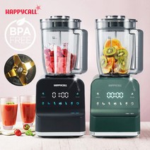 해피콜 프리미엄 초고속 블렌더 브리즈탭 LED 터치형 UI, 브리즈탭 (딥그린)