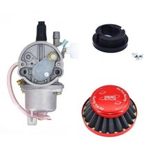 포켓 바이크 47cc 49cc 엔진 카브 기화기 포드 에어 필터 2 스트로크 미니 쿼드 atv 먼지 자전거 minimoto go kart buggy, CHINA, Red PPR