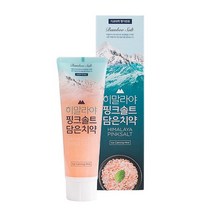 [엘지생활건강] 죽염 히말라야 핑크솔트 담은 치약 아이스카밍민트 100g, 3개