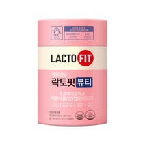 종근당건강 락토핏 생유산균 뷰티 60개입, 120g, 1개