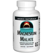 소스내츄럴스 말레인산 마그네슘 425mg 360정 Magnesium Malate, 1통