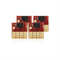 HP 7720 8720 8730 용 최신펌웨어 무한칩, 검정