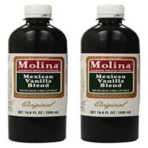 Mexican Vanilla Blend By Molina Vainilla (16 oz 2 Bottles), 1