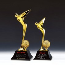 싱글기념트로피 골프트로피주문제작 기념패, 단품
