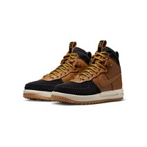나이키 정식 수입 스니커즈 나이키 루나 포스1 덕 부츠 LUNAR FORCE 1 DUCKBOOT_브라운 탄+블랙805899-202