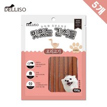 오리고기 강아지 영양간식 져키 x5 댕댕이 강쥐 원기 원재료 애견 사료투정 개린이, 1개
