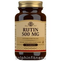 Solgar Rutin 500 mg 솔가 루틴 50정