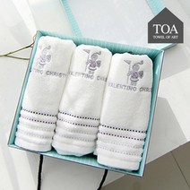 토아타월 스티치타월, 색상:그린