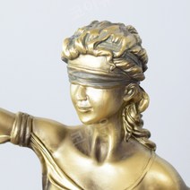 정의의여신상 개업 법률사무소 법조인 소품 선물 정의 그리스 여신, 키 47 cm