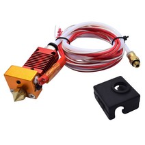 청산-3 CR10 10S 보우 덴 압출기 12V 40W 3D 프린터 부품에 대한 3D 풀 메탈 J-헤드 CR10 Hotend 압출기 키트 핫 종료 키트, 보여진 바와 같이, 하나