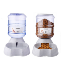 고양이 강아지 반자동 사료 급식기 배식기 밥그릇 급여기 사료 애묘 반려동물 식기, 올드 그린 급여기