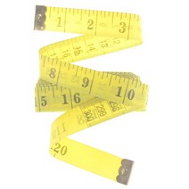 측량 Oauee-1.5m 신체 측정 눈금자 재봉 재단사 테이프 미니 소프트 플랫 cm 미터 바느질, 04 1.5m as show