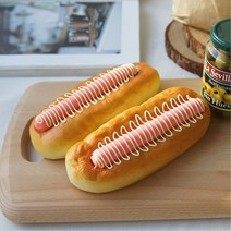 식욕 자극 부드러운 핫도그 장식 모형 이벤트장식, 상세페이지 참조