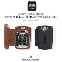 [에이치플러스몰] 오토반 스마트키 케이스 원터치 자석식커버 AW D9034, 상세 설명 참조