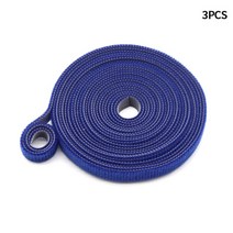 원예용결속기셋트 결속기테이프 결속기테플러핀 오이 토마토 고추 3pcs 2m 식물 나일론 식물 붕대 정원 식물 모양 후크 루프 대 랩 지원 정원 액세서리, 블루-10mmx2m(3개)