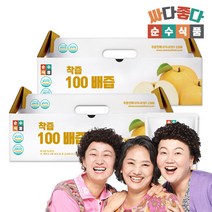 순수식품 착즙 배즙 2박스(60포x100ml), 단품, 옵션선택, [2박스/60포]착즙 100%배즙