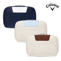 [캘러웨이코리아] 22 필리 여성용 골프파우치 [공식 대리점], 베이지/블루