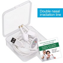 비염치료기 비염 부비동염 650nm 레이저 치료 기계 코 케어 bionase 마사지 장치 레이저 치료 건강 관리 dropshipping usb, 상자 포함