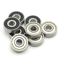 볼베어링 깊은 홈 볼 베어링 604 606 608 623 625 627 2rs 10 개, 3.605zz 5x14x5mm