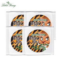 라벨영 호랑이비누 3+1피부결점케어병풀비누수제비누어성초비누클렌징, set/-