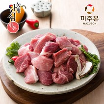 농협안심한돈 냉장 잡육 찌개용 500g, 단품