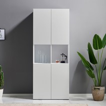 가온리빙 레이킨 월플렉스 시스템 수납장, 레이킨800 수납장(화이트그레이)