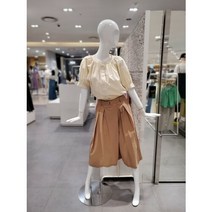 G-CUT (행사) [g-cut] 코튼 볼륨 셔링 블라우스 (7253260107)