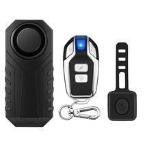 전동스쿠터 왕 Camluxy Wireless Bicycle Alarm Horn Waterproof Anti-Theft Remote Control Vibration For Bike, [05] E-Set, 05 E-Set
