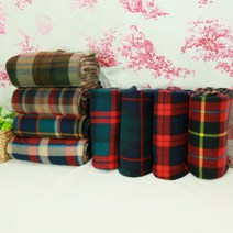 다함께천천천 대폭_양면본딩 폴라폴리스] 타탄체크 8종, 2