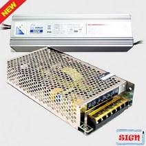 비방수형 LED SMPS 220V-12V 200W 변환아답터(가정용)순수정현파 카라반 인버터12V 정현파인버터 캠핑카 에어컨인버터 인버터24V 캐러밴 온풍기인버터 차량용인버터, 비수형:200W