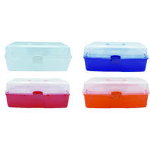 손잡이 3단 3층 아트수납함 정리함 애니박스 멀티박스 아트키트 (대), 대