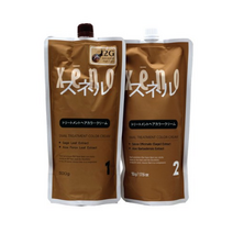 제노 스넬 트리트먼트 칼라크림 염모제 멋내기용 1제 500g + 2제 500g, 12G-하이라이트, 8세트