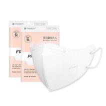 프리페이스 KF94 마스크 대형 50매 새부리형, 화이트