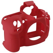 카메라가방실리콘 아머 스킨 케이스 DSLR 카메라 바디 커버 프로텍터 비디오 렌즈 가방 니콘 D500 D4S D, 03 D500  red